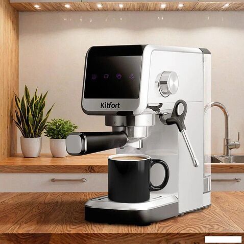 Рожковая кофеварка Kitfort KT-7419