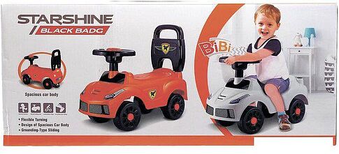 Каталка Qunxing Toys Ночной гонщик QX-3392-2 4462047 (черный)