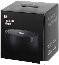 Умная колонка Яндекс Станция Мини 2 без часов (черный)
