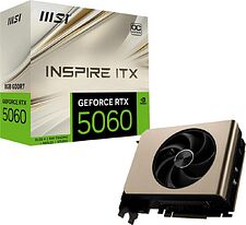 Видеокарта MSI GeForce RTX 5060 8G Inspire ITX OC Видеокарта MSI GeForce RTX 5060 8G Inspire ITX OC