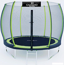 Батут Calviano Outside Master Green 312 см - 10ft (внешняя сетка, с лестницей)