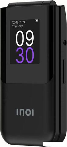 Телефон Inoi 284 Flip 4G (черный)