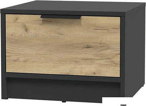 Комоды, тумбы Интерлиния Концепт КТ-ТК1-35 (дуб золотой/антрацит)