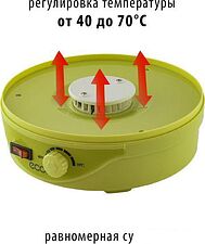 Сушилка для овощей и фруктов Econ ECO-3012FD