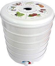 Сушилка для овощей и фруктов Спектр-Прибор Ветерок ЭСОФ2-0.5/220 (5 поддонов, белый)