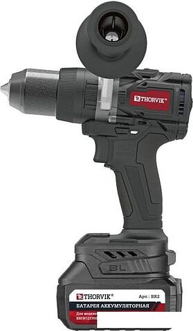 Ударная дрель-шуруповерт Thorvik BBID12160 (с 2-мя АКБ, кейс)