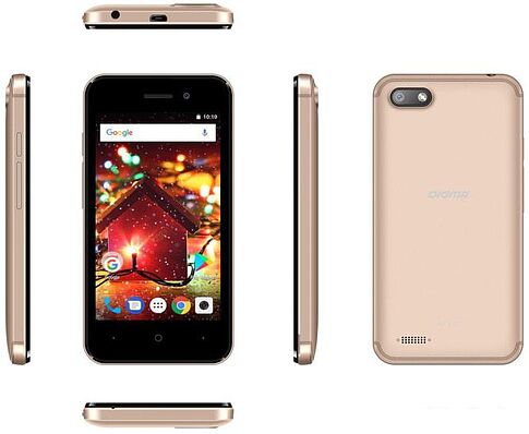 Смартфон Digma Hit Q401 3G (золотистый)