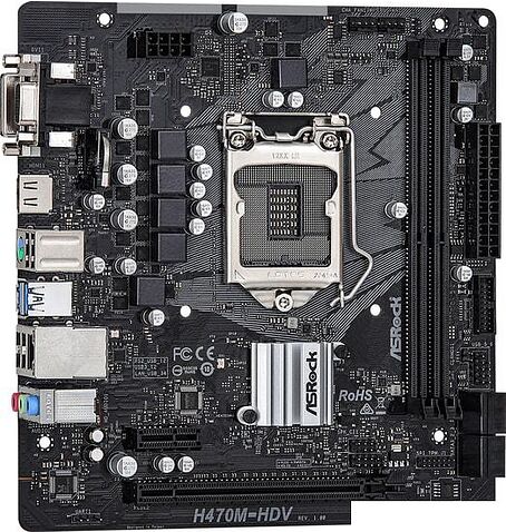 Материнская плата ASRock H470M-HDV
