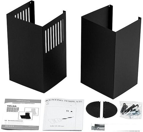 Кухонная вытяжка Krona Helga 600 PB (черный)