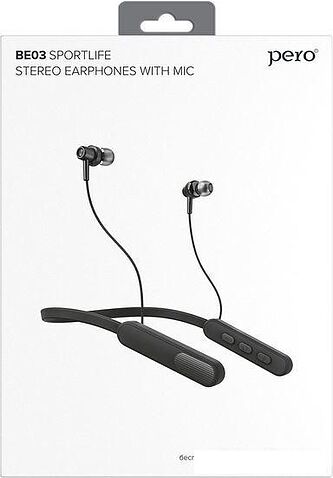 Наушники Pero BE03 (темно-зеленый)