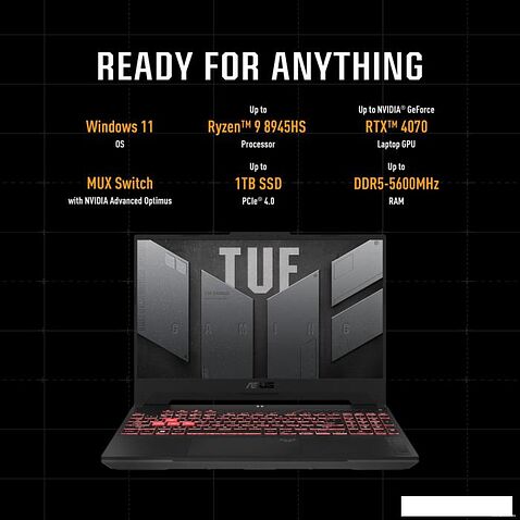 Игровой ноутбук ASUS TUF Gaming A15 2024 FA507UV-LP070