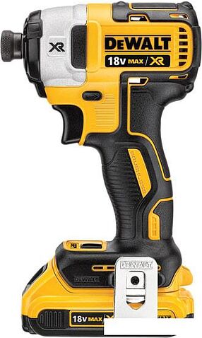 Ударный шуруповерт DeWalt DCF887P2 (с 2-мя АКБ 5 Ah)