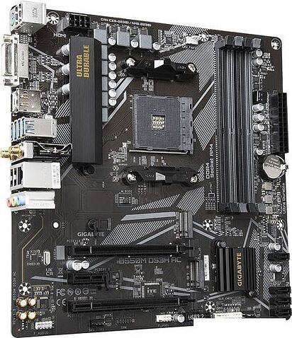 Материнская плата Gigabyte B550M DS3H AC (rev. 1.5/1.6)
