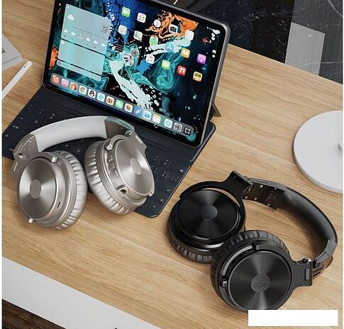 Наушники OneOdio Studio Wireless Pro C (серебристый)