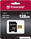 Карта памяти Transcend microSDXC 500S 128GB + адаптер