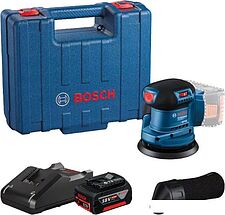 Эксцентриковая шлифмашина Bosch GEX 185-LI Professional 06013A5021 (с 1-м АКБ, кейс) Эксцентриковая шлифмашина Bosch GEX 185-LI Professional 06013A5021 (с 1-м АКБ, кейс)