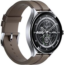 Умные часы Xiaomi Watch 2 Pro (серебристый, с коричневым кожаным ремешком, международная версия) Умные часы Xiaomi Watch 2 Pro (серебристый, с коричневым кожаным ремешком, международная версия)