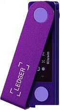 Аппаратный криптокошелек Ledger Nano X (фиолетовый аметист)