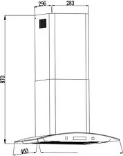 Кухонная вытяжка Backer QD60E-MC White 12K Кухонная вытяжка Backer QD60E-MC White 12K