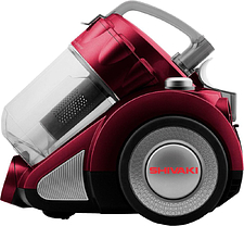 Пылесос Shivaki VCC0220 (с контейнером, винный)