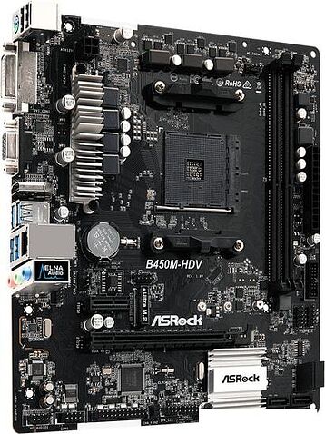 Материнская плата ASRock B450M-HDV