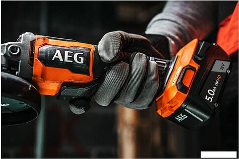 Угловая шлифмашина AEG Powertools BEWS18-115BLPX2-0 4935480856 (без АКБ)
