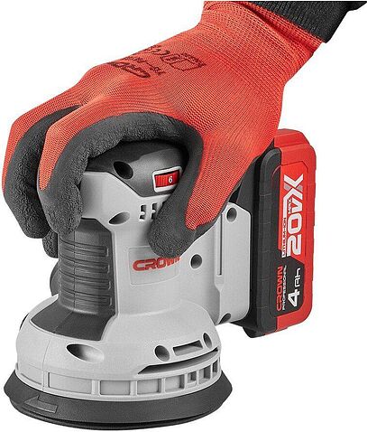 Виброшлифмашина Crown CT23011HX BMC (без АКБ)