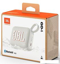 Беспроводная колонка JBL Go 4 (белый)