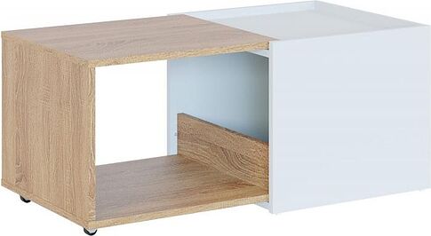 Журнальный столик Сокол СЖ-11 (дуб сонома/белый)