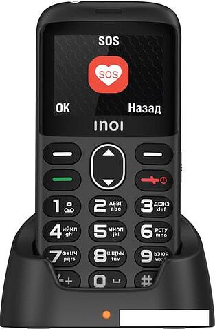 Мобильный телефон Inoi 118B (черный)