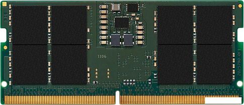Оперативная память Kingston 16ГБ DDR5 SODIMM 6400 МГц KVR64V52BS8-16