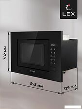 Микроволновая печь LEX BIMO 20.02 BL
