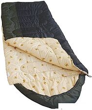 Спальный мешок BalMax Аляска Camping Plus -15 (левая молния, черный/хаки) Спальный мешок BalMax Аляска Camping Plus -15 (левая молния, черный/хаки)