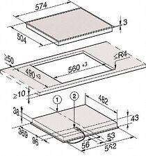 Варочная панель Miele KM 6520 FR