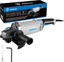Угловая шлифмашина Deko AGDK-2600W PRO 084-1083 Угловая шлифмашина Deko AGDK-2600W PRO 084-1083