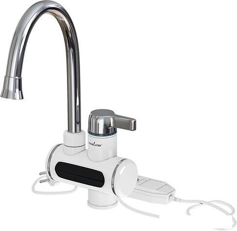 Проточный электрический водонагреватель-кран Mixline WH-003 (белый)