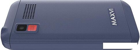 Кнопочный телефон Maxvi B200 (синий)