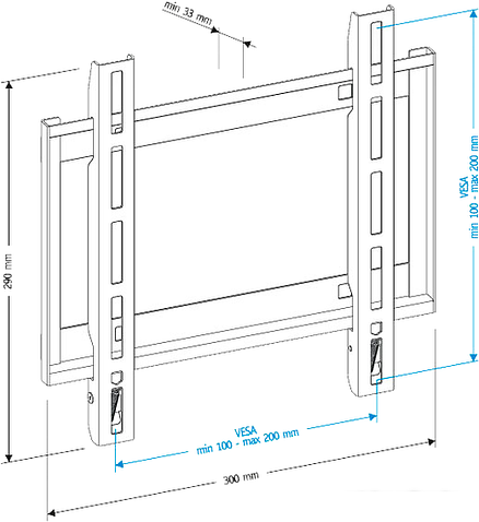Кронштейн Holder LCD-F2608