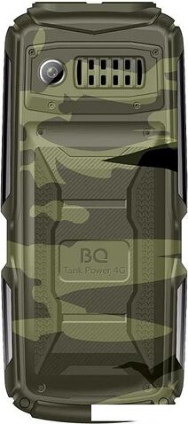 Кнопочный телефон BQ BQ-2410L Tank Power 4G (зеленый камуфляж)