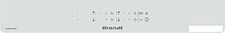 Варочная панель Brandt BPI364DPW
