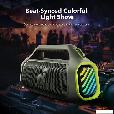 Беспроводная колонка Anker Soundcore Boom 2 Plus (зеленый)