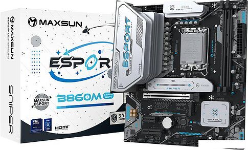 Материнская плата Maxsun eSport B860M Sniper WiFi