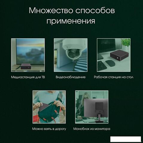 Компактный компьютер Digma Pro Minimax U1 DPP3-8CXW01