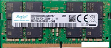 Оперативная память Samsung 32ГБ DDR4 SODIMM 3200 МГц M471A4G43BB1-CWE Оперативная память Samsung 32ГБ DDR4 SODIMM 3200 МГц M471A4G43BB1-CWE