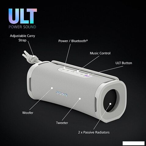Беспроводная колонка Sony ULT Field 1 (белый)