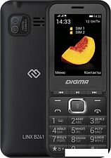 Мобильный телефон Digma Linx B241 (черный) Мобильный телефон Digma Linx B241 (черный)