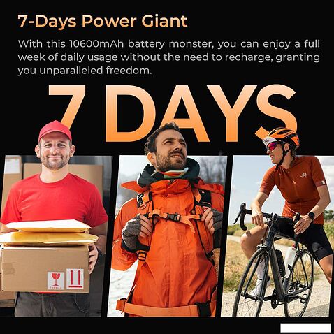 Смартфон Oukitel WP38 6GB/256GB (черный)