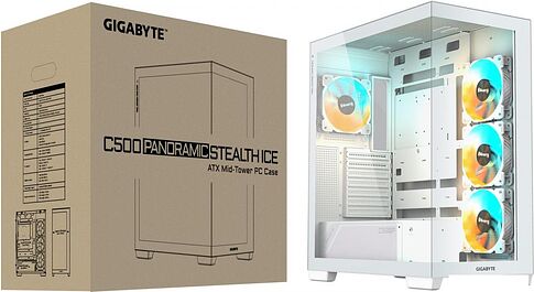 Корпус Gigabyte C500 Panoramic Stealth Ice (белый)