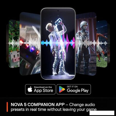 Наушники SteelSeries Arctis Nova 5X Wireless (белый)