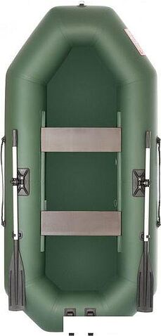 Гребная лодка Тонар Шкипер 260 (зеленый)